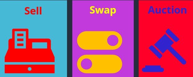 sell, swap auction